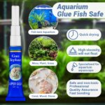 Plants Instant Elephant Glue for Scaping Aquarium Plants, Rocks, Driftwood Aqua scaping