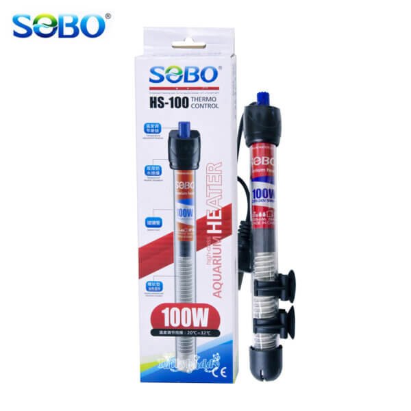 SOBO 100w Glass Aquarium Water Heater HS 100