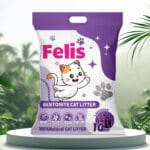 Lavender Cat Litter 10L 8kg Felis bentonite cat litter