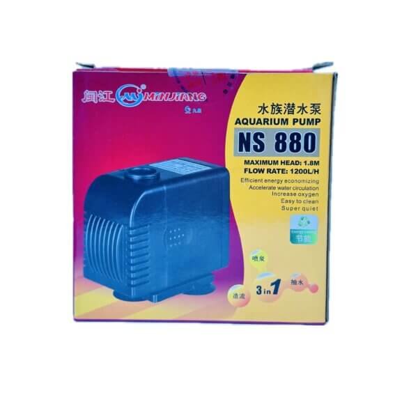 Minjiang NS 880 Aquarium internal filter pump 25w