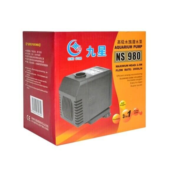 Minjiang NS 980 Aquarium internal filter pump 35w