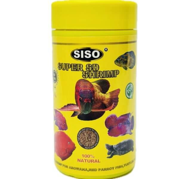 SISO 100ml Fish & Turtle Food with Super SD Shrimp