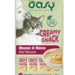 Oasy Beef Treats – Creamy Snack, 4x15g | Best for Adult Cats
