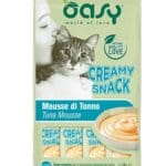 Oasy tuna Treats – Creamy Snack, 4x15g | Best for Adult Cats