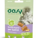 Oasy with Chicken for kitten cat Treats – Crunchy Treats, 60g | Best for Kittens