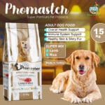 ProMaster Adult Dog Food: Super Premium Lamb & Rice 15kg for Overall Health
