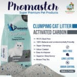 Promaster Activated Carbon Super White Clumping Cat Litter (10L)