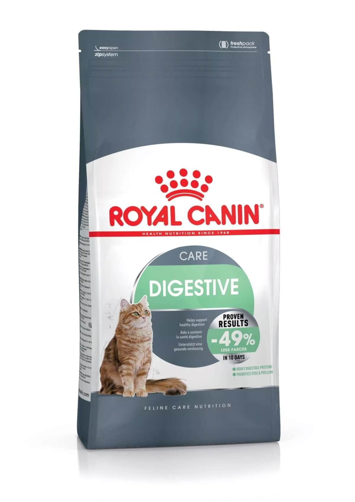 Royal Canin Digestive Care Dry Cat Food Feline Care Nutrition, 2KG | Best Food for Adult Cats - Image 1