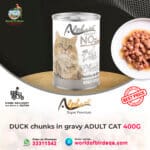Alpha Pet Premium Cat with Duck in Gravy – 400g Canned Wet Cat Food | Tasty Complete Meal from Turkey