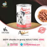 Alpha Pet Premium Adult Dog with Beef in Gravy – 400g Canned Wet Dog Food | High-Protein Meal from Turkey