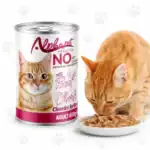 Alpha Pet Premium Cat with Beef in Gravy – 400g Canned Wet Cat Food | Complete & Balanced Meal from Turkey