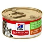 Hill’s Science Plan Kitten & Mother Tender Mousse Chicken & Turkey – 85g x24 Cans | Gentle Nutrition for Kittens & Nursing Cats - Image 2