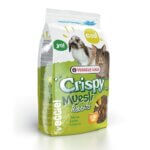 Versele-Laga Crispy Muesli Rabbits – Extra Fibres, 1kg | Complete High-Fiber Food for Pet Rabbits