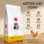 Pawnee kitten cat food with chicken