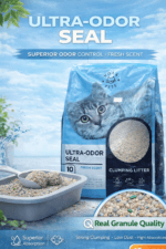 Volk Pets Ultra Odor Seal Fresh Scent Cat Litter 10L – Strong Clumping, Low Dust | Made in China