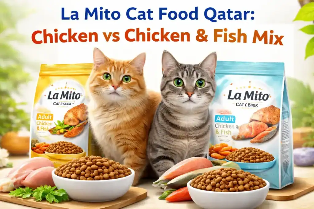 La Mito Cat Food Qatar: Chicken Vs Chicken & Fish Mix