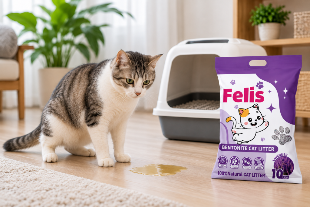 Cat Peeing Outside the Litter Box: Causes & Solutions