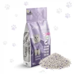 Nature Sand Lavender Cat Litter 10L – Super White Bentonite, 99% Dust Free | Made in Turkey