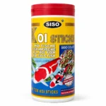 SISO Koi Sticks Color Fish Food 2200ml – High Protein Food with Spirulina for Koi & Goldfish