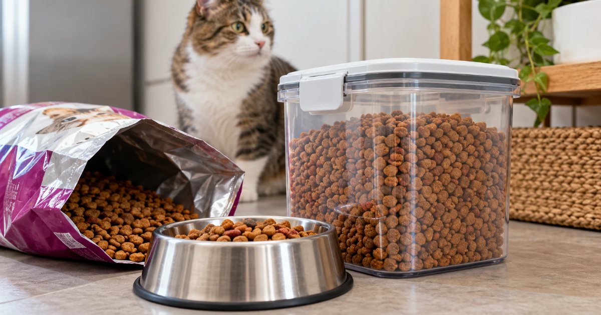 How long does dry cat food last after opening? Storage guide for Qatar cat owners.